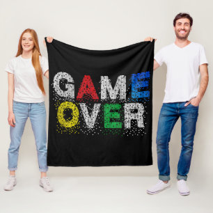 Spiel über fleecedecke