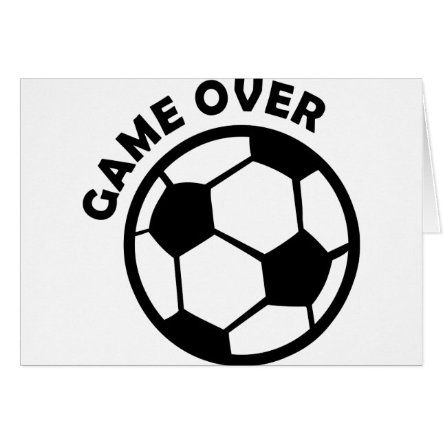 Spiel über Fußball (Vorderseite (Horizontal))