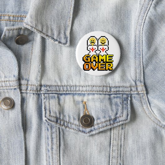 Spiel über Heirat (Lesbe, 8-Bit) Button (Beispiel)