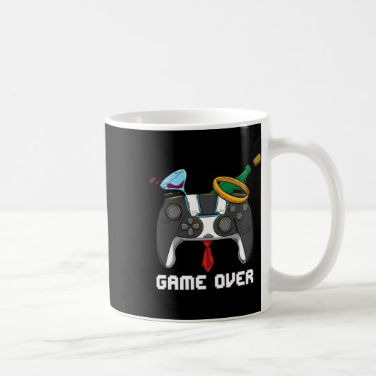 Spiel über Hochzeitsfeier Kaffeetasse (Rechts)