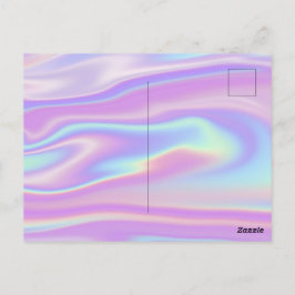 Spiel über holografisch lustige Save the Date Hoch Postkarte