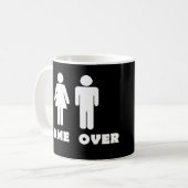 Spiel über kaffeetasse (Vorderseite Links)