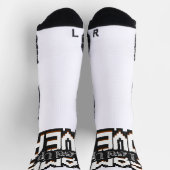Spiel über, Level Up: Pixel, Retro Game World Socken (Oben)