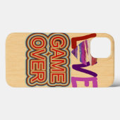 Spiel über Liebe und Herz Case-Mate iPhone Hülle (Rückseite (Horizontal))
