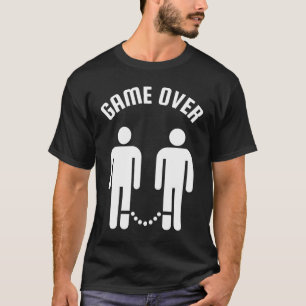 Spiel über lustige Homosexuellenehe T-Shirt