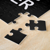 Spiel über Mama Funny Black und White Piktogramm Puzzle (Seite)