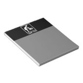 Spiel über Mama Humorisches Piktogramm Notizblock (angewinkelt)