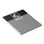 Spiel über Mama Humorvolle Signatur Notizblock (angewinkelt)