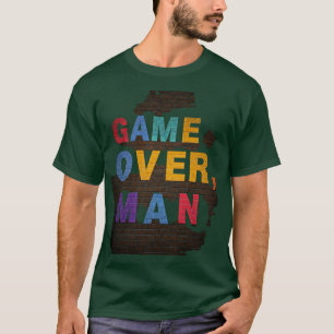 Spiel über, Mann T-Shirt