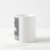 Spiel über neuem Baby für Elternteil-Mama Kaffeetasse (Mittel)