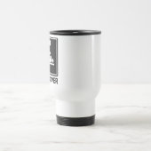 Spiel über neuem Baby für Elternteil-Vater Reisebecher (Mittel)