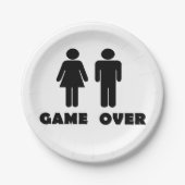 Spiel über pappteller (Vorderseite)