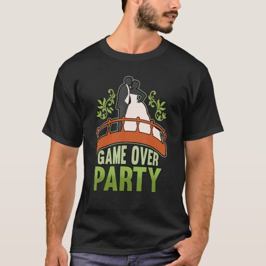 Spiel über Party T-Shirt (Vorderseite)