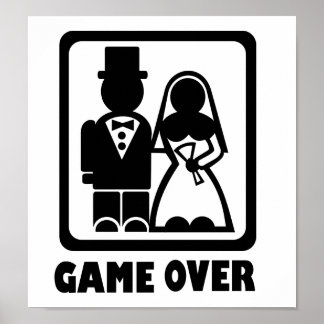 Spiel über poster