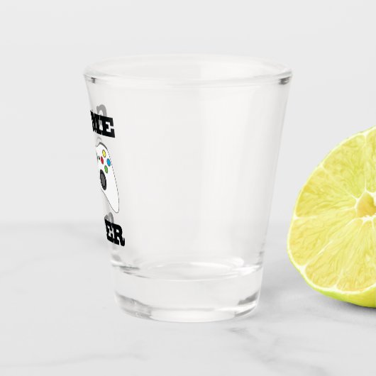 Spiel über Schießglas Schnapsglas (Rechts)