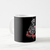 Spiel über Skull Kaffeetasse (Vorderseite Links)