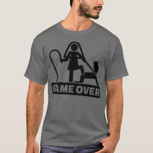Spiel über Stag Party FunnyBride Groom T-Shirt