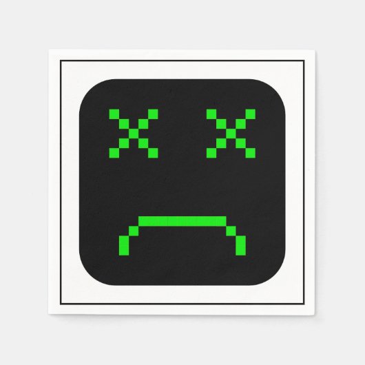 Spiel über XX Serviette (Vorderseite)