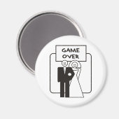 Spiel um die Ehe Magnet (Vorderseite/Rückseite)