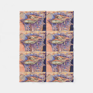 Spiel- und Curly-Spiel-Tag Fleecedecke