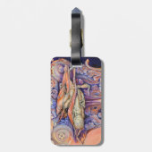 Spiel- und Curly-Spiel-Tag Gepäckanhänger (Rückseite vertikal)