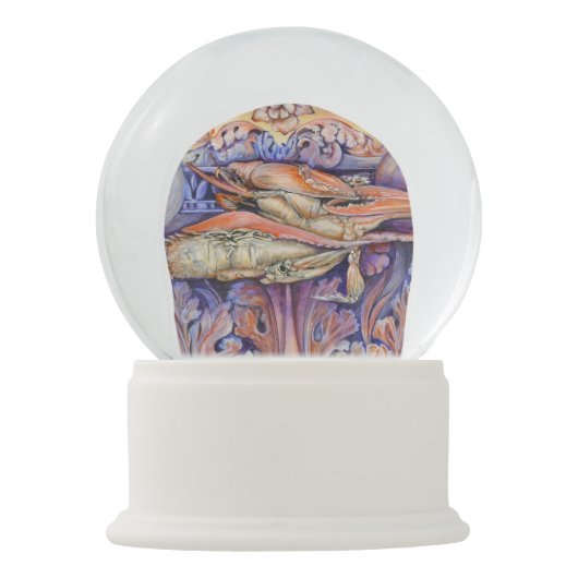 Spiel- und Curly-Spiel-Tag Schneekugel (Rückseite)