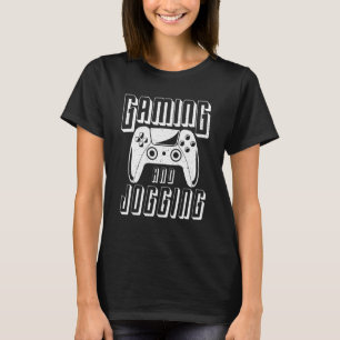 Spiel- und Jogging-Computerspiel-Controller T-Shirt