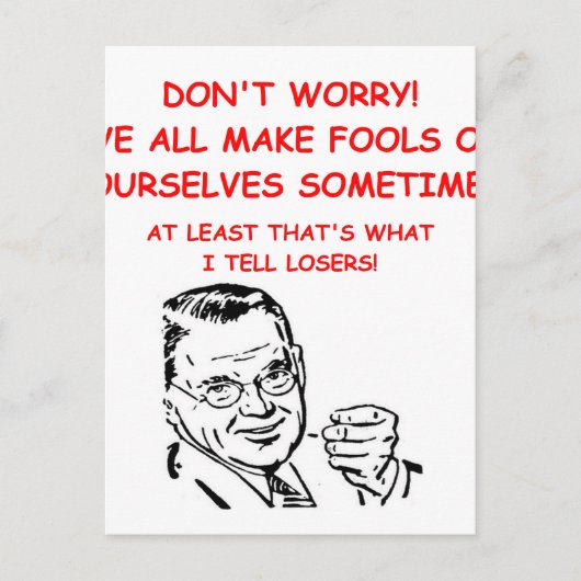 Spiel- und Sportwitz Postkarte (Vorderseite)