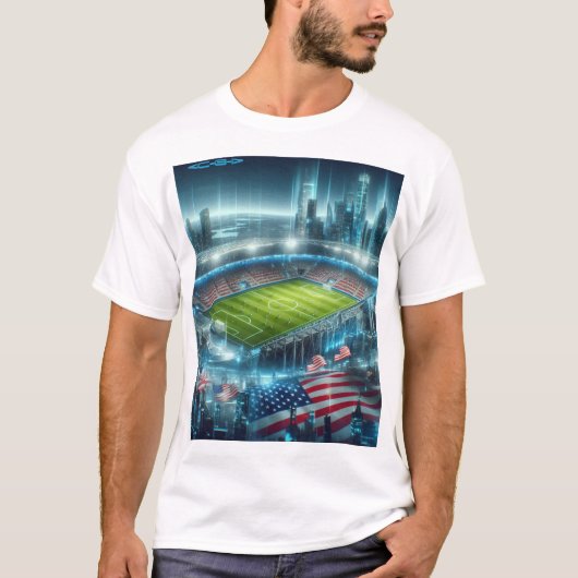 SPIEL USA SCHEINWERFER T-Shirt (Vorderseite)