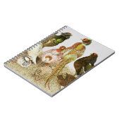 Spiel-Vögel Notizblock (Linke Seite)