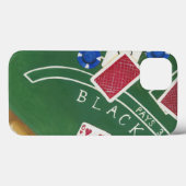 Spiel von Blackjack mit Chips durch Chariklia Case-Mate iPhone Hülle (Rückseite (Horizontal))