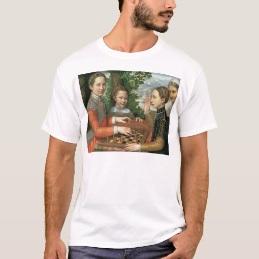 Spiel von Schach, 1555 T-Shirt (Vorderseite)