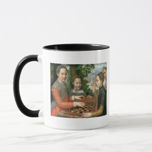 Spiel von Schach, 1555 Tasse (Links)