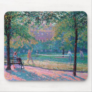 Spiel von Tennis Mousepad