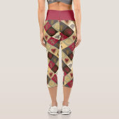 Spiel von Thrones Sigil Pattern Capri Leggings (Rückseite)