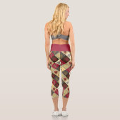 Spiel von Thrones Sigil Pattern Capri Leggings (Rückseite)