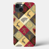 Spiel von Thrones Sigil Pattern Case-Mate iPhone Hülle (Rückseite)