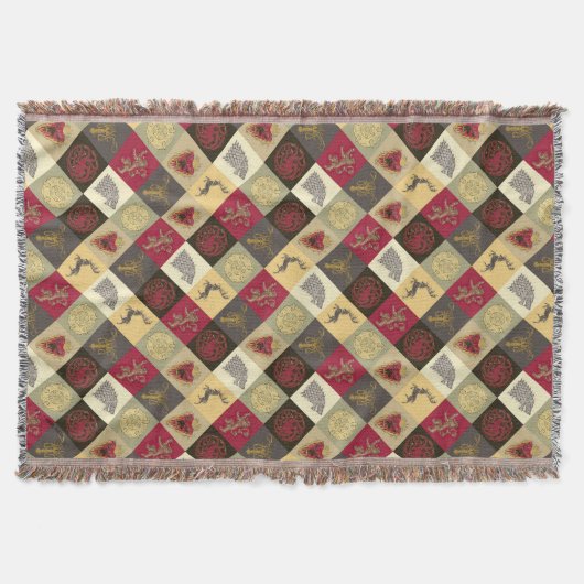 Spiel von Thrones Sigil Pattern Decke (Vorderseite)