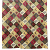 Spiel von Thrones Sigil Pattern Duschvorhang (Vorderseite)