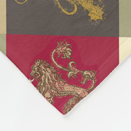 Spiel von Thrones Sigil Pattern Fleecedecke (Ecke)