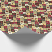 Spiel von Thrones Sigil Pattern Geschenkpapier (Ecke)