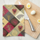 Spiel von Thrones Sigil Pattern Geschirrtuch (Viertel Falte)