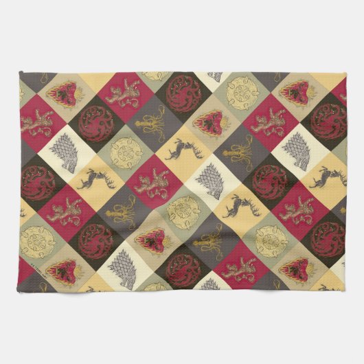 Spiel von Thrones Sigil Pattern Geschirrtuch (Horizontal)