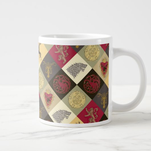 Spiel von Thrones Sigil Pattern Jumbo-Tasse (Rechts)