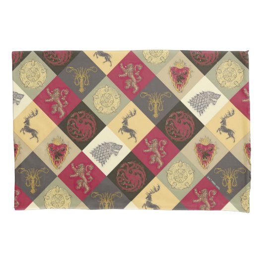 Spiel von Thrones Sigil Pattern Kissenbezug (Vorderseite)
