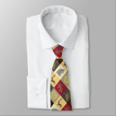 Spiel von Thrones Sigil Pattern Krawatte (Gebunden)