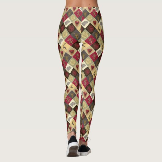 Spiel von Thrones Sigil Pattern Leggings (Rückseite)
