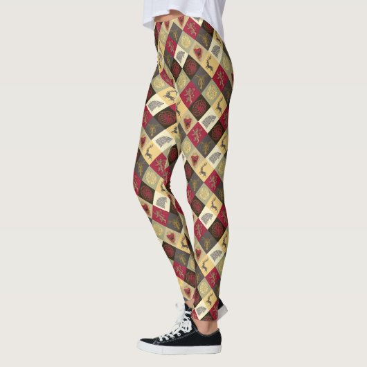 Spiel von Thrones Sigil Pattern Leggings (Links)
