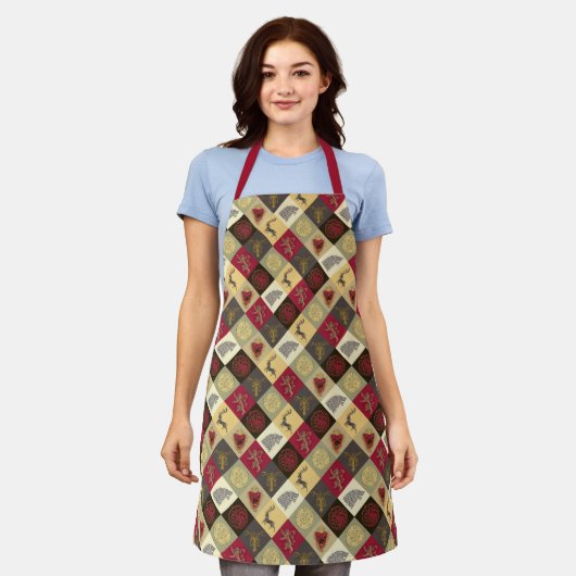 Spiel von Thrones Sigil Pattern Schürze (Getragen)