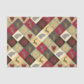 Spiel von Thrones Sigil Pattern Seidenpapier (Vorderseite)